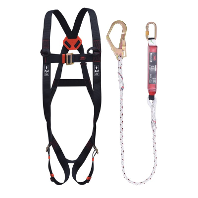 Harness c/w 1.8mtr Full Arrest Lanyard & Scaffold Hook