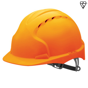 JSP Orange EVO 3 Vented Helmet