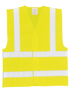 Hi Vis D/Band Waistcoat (L)