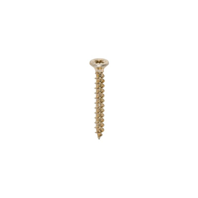 3.0x25 Solo Yellow Chipboard Screws (Box 200)