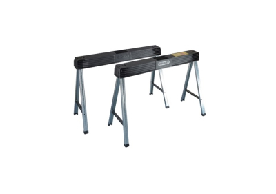 Stanley Folding Metal Leg Saw Horse (Twin Pack)