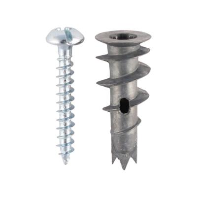 Metal Plasterboard Fixings c/w Screws (Bag 75)