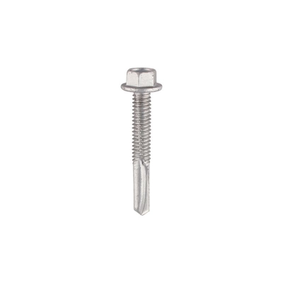 5.5 x 75mm Hex Heavy Tek Screw (Box 100)