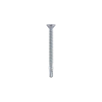 5.5 x 120 Countersunk Tek Screw Light Section (Box 100)
