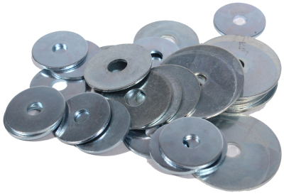 M10 x 30 Penny Washer zp - Per 100