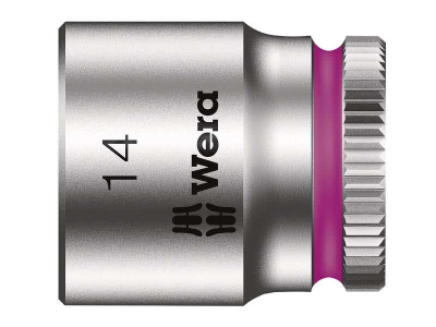Wera Zyklop 1/4Inch Drive Socket 14mm