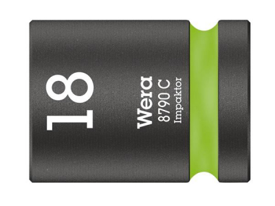 Wera 8790 C Impact Socket 1/2Inch Drive 18mm