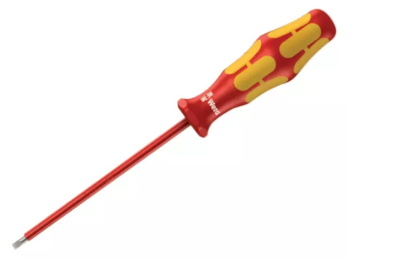 Wera Kraftform Plus 160i VDE Insulated Screwdriver Slotted